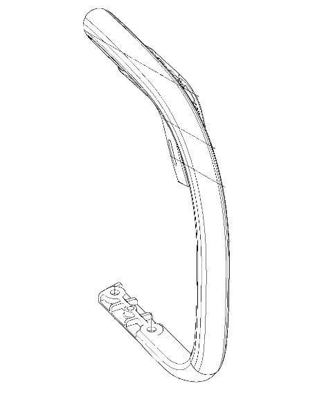 Ручка верхняя (дуга) Husqvarna 5440839-01 для 445/450