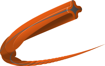 Леска триммерная HUSQVARNA Whisper Twist 2.0х15м (5976691-10)