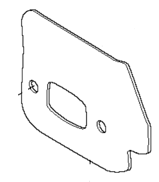 Лист охлаждающий HUSQVARNA 5035199-01 для 268/272/670