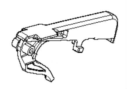 Рычаг блокировки курка газа Husqvarna 5024402-01 для 455/460