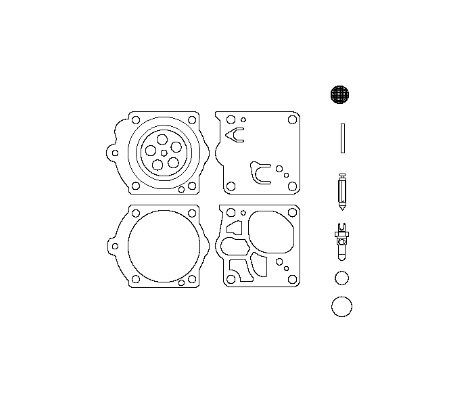 Ремкомплект карбюратора полный Husqvarna 5826065-01 для K1270