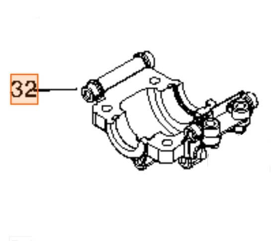 Картерок Husqvarna 5450683-01 для 125BV