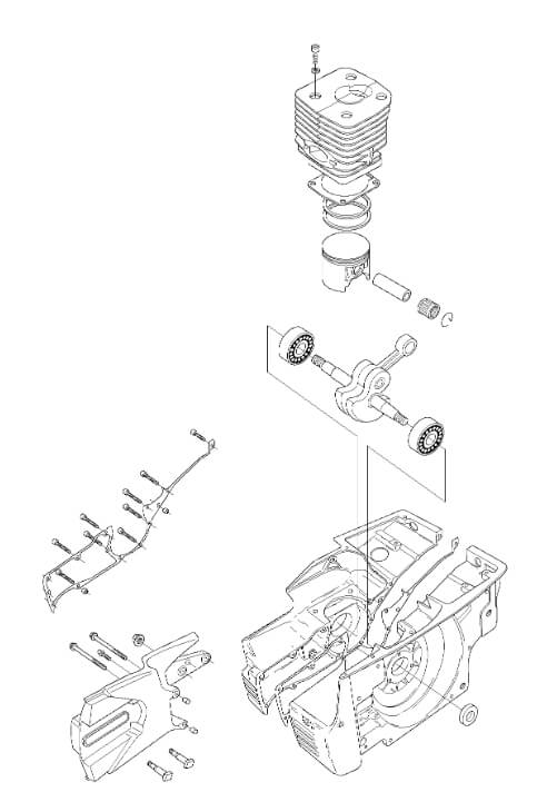 Шорт-блок Husqvarna 5449044-06 для K1250