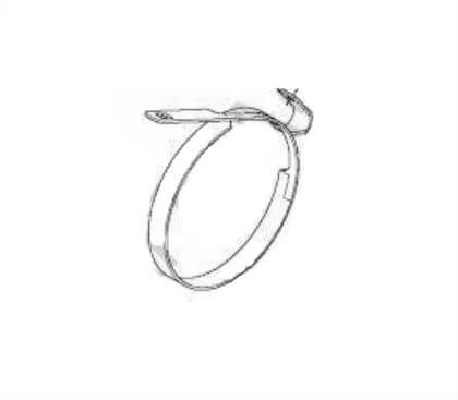 Лента тормоза Husqvarna 5873496-01 для T435