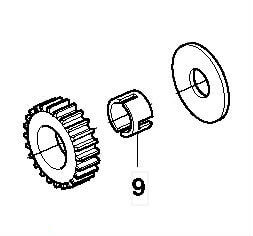 Втулка Husqvarna 5448381-01 для DMS 160