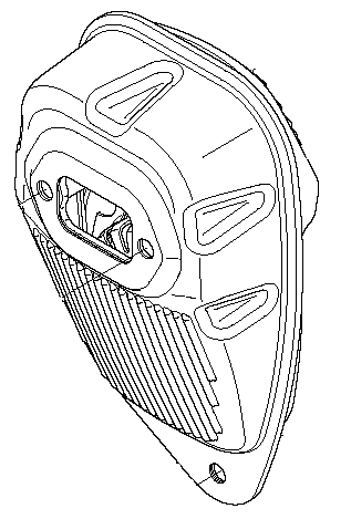 Глушитель Husqvarna 5054086-01 для 135R/535/535/336