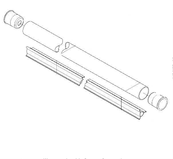 Штанга Husqvarna 5019197-01 для 135R