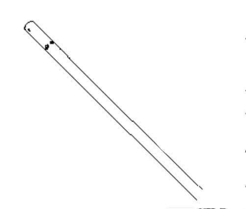 Штанга верхняя Husqvarna 5450033-54 для 128LDX