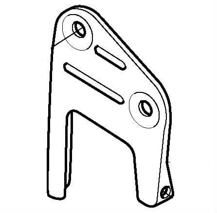 Стойка глушителя Husqvarna 5039419-01 для 351/353