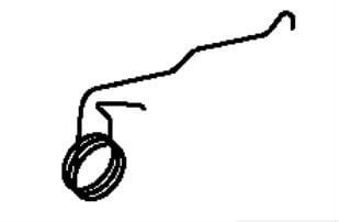 Пружина курка газа Husqvarna 5039986-01 для 340/345/350/357/359/455/460