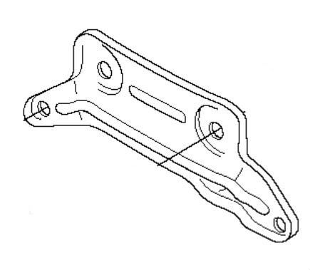 Стойка глушителя Husqvarna 5790259-01 для 365/372/J2065/2165