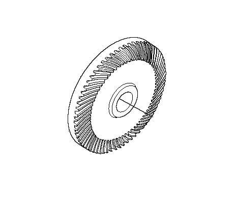 Шестерня Husqvarna 5310318-75 для К4000