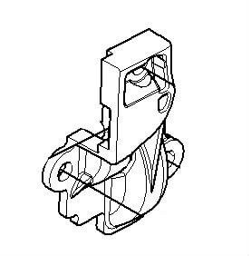 Крышка натяжителя цепи Husqvarna 5450592-01 для 236/240