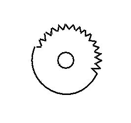 Шестерня подметальной щетки Husqvarna 5310211-22