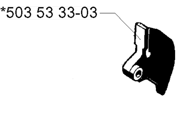 Курок газа HUSQVARNA 5035333-03 для бензопил 262