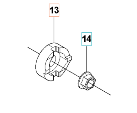 Драйвер стартера Husqvarna 5132888-01 для 150BT/350BT
